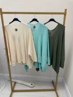 Pull Oversize Col V Dos Boutonné – Style Affirmé Grande Taille – Image 6