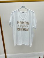 T-Shirt Grande Taille “Maman A Toujours Raison” – Élégance Casual & Message Fort – Image 3