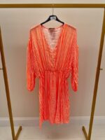 Robe Rayée Fluide Col V – Esprit Riviera Éclatant – Image 4
