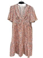 Robe Imprimée Fleurie Grande Taille – Décolleté V & Coupe Empire Fluide – Image 3