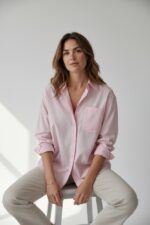 Chemise Essentielle En Coton Doux À Coupe Fluide – Image 3