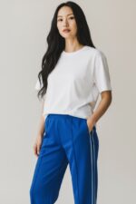 Pantalon Jogg Large À Bandes Contrastées - ANGE – Image 3