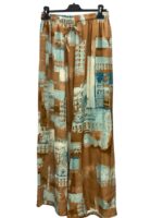Pantalon Fluide Imprimé En Viscose Et Soie – Image 3
