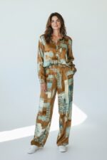Chemise Fluide Imprimée En Viscose Et Soie – Image 2