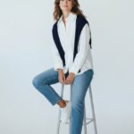 Chemise Rayée En Coton À Col Structuré