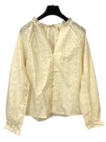 Chemise En Broderie Anglaise En Coton – Image 3