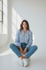 Chemise Rayée En Coton Brodée – Image 2