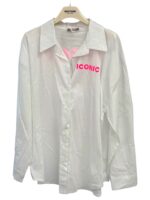 Chemise Blanche À Message “Iconic” Esprit City Pop – Image 3