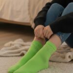 Chaussettes Strass Effet Tendance