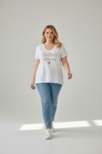 T-Shirt Grande Taille “Les Copines C’Est La Vie !” – Esprit Fun & Complice