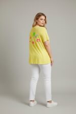 T-Shirt Grande Taille “Iconic” Dos Relief Multicolore – Esprit Pop & Casual