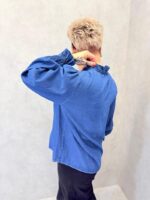 Chemise En Jean Grande Taille À Volants – Esprit Féminin & Coupe Fluide – Image 4