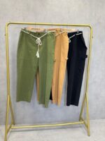 Pantalon Cargo Grande Taille À Taille Ajustable – Coupe Droite & Esprit Casual Chic – Image 6
